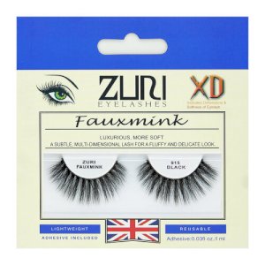 Zuri ZURI - Fauxmink False Eyelashes - Adhesive - X-Dimensional Lashes #915