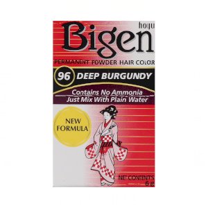 Bigen Bigen Permanent Powder Hair Colour Deep Burgundy (96)