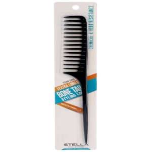 Magic MAGIC | Extra Long Bone Tail Comb Black