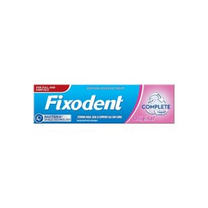 Fixodent Fixodent Original Complete Denture Adhesive Cream Strong Hold Food Seal Comfort