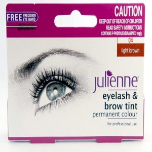 Julienne Julienne Eyelash And Eyebrow Permanent Midnight Black 01 Colour Tint 15ml