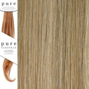 Pure Clip In Remy Hair Extentions 45 Cm Colour P16/22