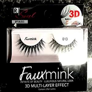 Response Soul Response Soul Faux Mink 3D Multi Layer Effect Natural Look Tapered Point 3 Pack