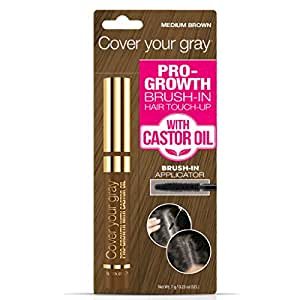 Cover Your Gray Cover Your Gray Pro-Growth Hair Touch-up With Castor Oil - Medium Brown