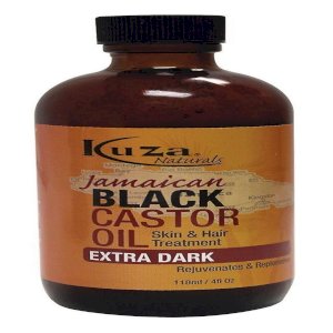 Kuza Kuza Jamaican Black Castor Oil Skin & Hair Treatment 4oz - Extra Dark