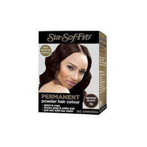 Sta-sof-fro Sta-sof-fro Powder Hair Dye Brown Black