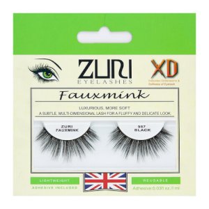 Zuri ZURI - Fauxmink False Eyelashes - Adhesive - X-Dimensional Lashes #987