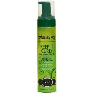 Texture My Way Texture My Way Keep It Curly Stretch And Set Styling Foam 251mL(8.5oz)