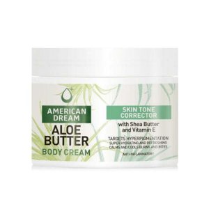 American Dream American Dream Aloe Butter Body Cream Skin Tone Corrector 500 Ml