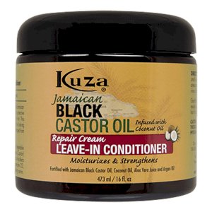 Kuza Kuza Naturals Jamaican Black Castor Oil Repair Cream Leave In Conditioner 16oz