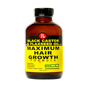 Ecoco Eco Style Black Castor & Flaxseed Oil Maximum Hair Growth Formula 4oz