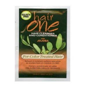 Hair One Hair One Cleanser And Conditioner With Jojoba Oil Packet 0.608 Oz