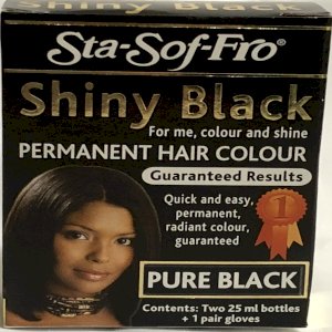 Sta-sof-fro Sta Sof Fro Shiny Black Liquid Hair Colour 25ml