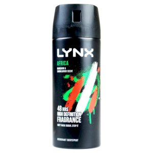 Lynx Lynx Africa Deodorant Body Spray Mandarin & Sandalwood Scent 150mL