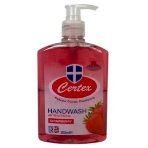 Certex CERTEX Antibacterial Hand Wash Strawberry 500m