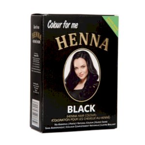 Colour For Me Colour For Me Henna Mehndi Powder Hair Dye Permanent Hair Care Color Kit Black