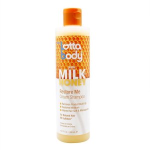 Lottabody Lotta Body Shampoo Milk & Honey 10.1 Ounce Restore Me (300Ml) (6 Pack)