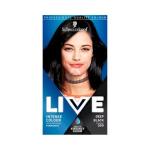 Schwarzkopf Schwarzkopf Intense Colour Permanent Deep Black 099 Hair Dye-Hair Color