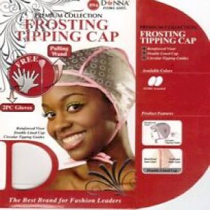 Donna Premium Collection Frosting Tipping Cap With Free 2pc Gloves #11061 Asst.