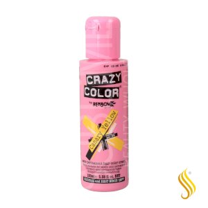 Crazy Color Crazy Color Semi Permanent Hair Color- Canary Yellow No. 49 (100ml)