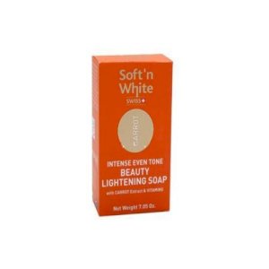 Soft N White Carrot Intense Even Tone Beauty Lightening Soap