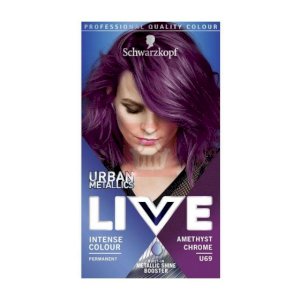 Schwarzkopf Schwarzkopf Live Urban Metallics Intense Hair Colour – U69 Amethyst Chrome