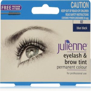 Julienne Julienne Eyelash And Eyebrow Permanent Colour Blue Black 02 15ml | Approved Food