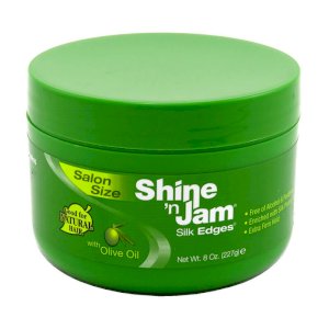 Shine-n-jam Shine-N-Jam Silk Edges With Olive Oil 8 Ounce Jar (Pack Of 2)