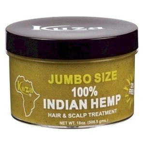 Kuza Kuza Indian Hemp Jumbo Hair & Scalp Treatment 18 Oz. - Smooth