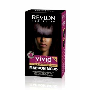 Revlon Revlon Realistic Vivid Colour Protein Infused Permanent Color Hair Maroon Mojo