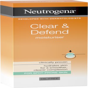 Neutrogena Hydrating Cream Visibly Clear Spot Proofing Oil Free Moisturiser 50 Ml