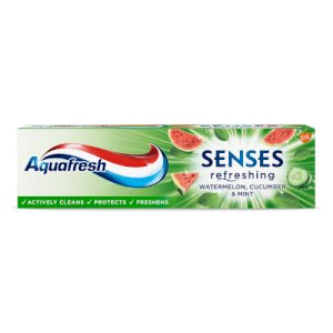 Aquafresh Aquafresh Senses Refreshing Watermelon Cucumber & Mint Toothpaste 75ml