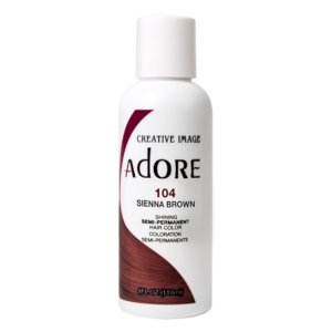 Creative Image Adore Semi-Permanent Color 104 Sienna Brown 118ml