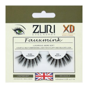 Zuri ZURI - Fauxmink False Eyelashes - Adhesive - X-Dimensional Lashes #959