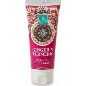 Beauty Formulas Beauty Formulas Ginger & Turmeric Clay Mask - 100ml