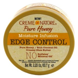 Creme Of Nature Creme Of Nature Pure Honey Edge Control Gel 2.25 Ounce Jar (66ml) (3 Pack)