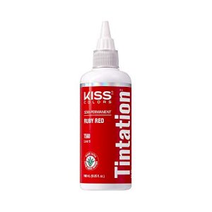 Kiss Kiss Tintation Semi-Permanent Hair Color Treatment 148 mL 5 US Fl-oz Ruby Red