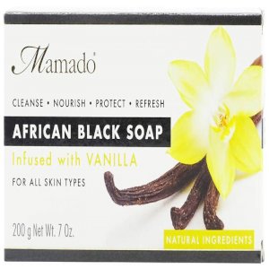 Mamado Mamado African Black Soap 200g Vanilla