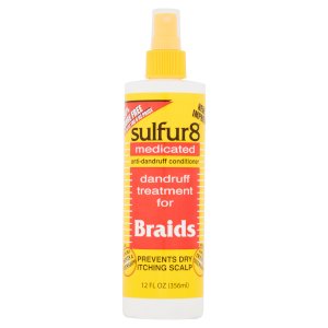 Sulfur8 Sulfur 8 Medicated Dandruff Treatment Spray For Braids 8Oz