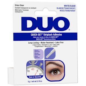 Duo DUO - Quick-Set Striplash Artificial Eyelash Adhesive - White/Clear