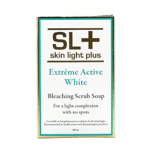 Skin Light Skin Light Plus Extreme Active White Bleaching Scrub Soap 200g