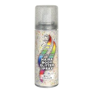 Colour Culture: Colour Culture: Hair & Body Glitter Spray - Multi Colour 125ml