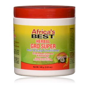 Africa\'s Best Africas Best Gro Herbal Super 5.25 Ounce Jar (155ml)