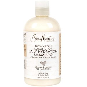 Sheamoisture SheaMoisture Cleanse & Nourish 100% Virgin Coconut Oil Daily Hydration Shampoo For