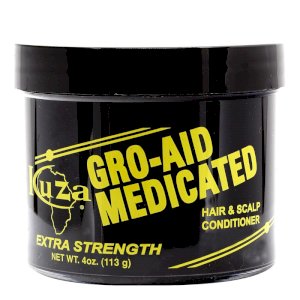 Kuza Kuza Gro-aid Medicated Extra Strength 4oz