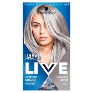 Schwarzkopf Schwarzkopf Live Urban Metallics Intense Colour – U71 Metallic Silver