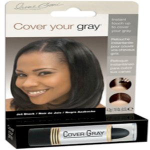 Irene Gari Cover Your Gray Hair Color Touch Up Stick Jet Black 0.15 Oz