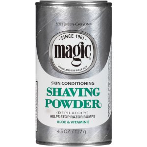 Magic Magic Platinum Shaving Powder 4.5oz. Skin Conditioning (2 Pack)