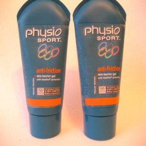 Physio Sport 4 X 125ml Physio Sport Anti Friction Skin Barrier Gel 500ml Protection