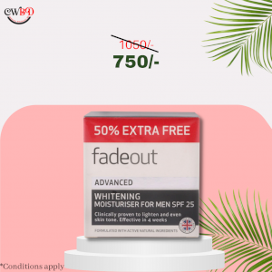 Fade Out Fadeout Advanced Even Skin Tone Moisturiser For Men SPF25 - (75ml)